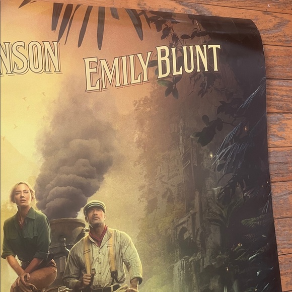 Jungle Cruise 27x40 Movie Poster Original Disney Double Sided - Picture 5 of 11